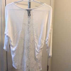 White Lace Shirt